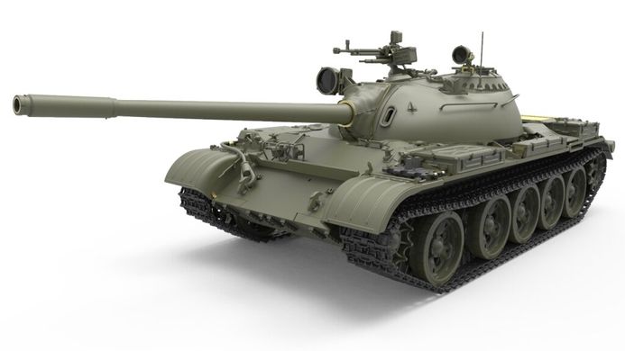 1/35 Танк Т-54Б ранніх випусків, модель з інтер'єром (MiniArt 37011), збірна модель