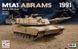1/35 Танк M1A1 Abrams MBT 1991 Desert Storm Edition (Rye Field Model RFM RM-5006), збірна модель