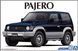 1/24 Автомобиль Mitsubishi V24WG Pajero Metal Top Wide XR-II '91, в комплекте кастомные детали и колеса (Aoshima 056974), сборная модель