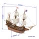 1/85 Golden Hind британський торговий галеон (OcCre 12003), збірна дерев'яна модель