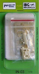 1:72 Конверсионный набор для Chevrolet C15A Cab 13 (IBG 72012 и другие) (смола + травление)