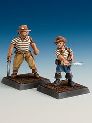 FreeBooTer Miniatures - Pirate Crew (2) - FRBT-PIR 005