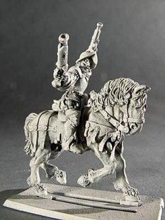 Империя (Empire) - Imperial Light Cavalry with Gun V - GameZone Miniatures GMZN-02-53
