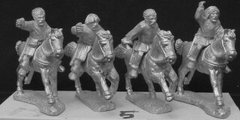 Gripping Beast Miniatures - Warriors, bareheaded (4) - GRB-ACTC05