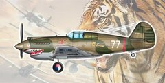 1/48 Curtiss Hawk H-81A-2 (AVG) "Flying Tigers" (Trumpeter 05807) сборная модель
