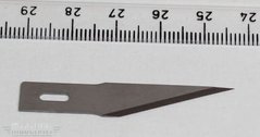 Лезвие для модельного ножа с широким хвостовиком 9 мм