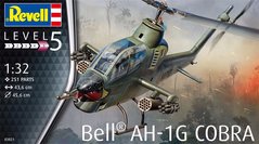 1/32 Bell AH-1G Cobra американський ударний гелікоптер (Revell 03821), збірна модель