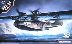 1/72 PBY-5A Catalina "Black Cat" американський літак-амфібія (Academy 12487), збірна модель