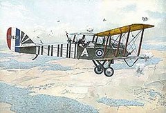 1/48 Airco (de Havilland) D.H.9 літак Першої світової (Roden 423) збірна модель