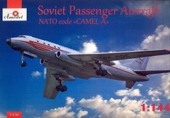 1/144 Туполев Ту-104 пассажирский самолет (Amodel 1450) сборная модель