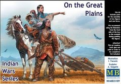 1/35 On the Great Planes, Indian Wars Series (Master Box 35189) сборные фигуры