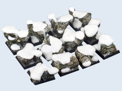 MicroArt Studio Bases - Winter Forest 20x20mm (5) - MNART-BB17S01A