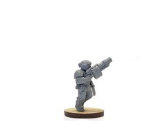 Cadian Shock Trooper with Grenade Launcher, мініатюра Warhammer 40.000, пластикова (Games Workshop)