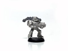 Chaos Space Marine Death Guard, миниатюра Warhammer 40.000 (Games Workshop), металлическая с пластиковыми деталями