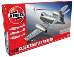 1/48 Gloster Meteor F8, Korean War (Airfix 09184) сборная модель