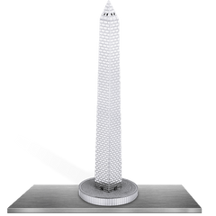 Washington Monument, сборная металлическая модель Metal Earth 3D MMS036