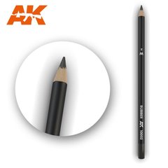Карандаш для везеринга и эффектов "Резина" (AK Interactive AK10002 Weathering pencils RUBBER)