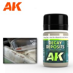 Скупчення слідів занепаду для покинутих транспортних засобів, 35 мл, емаль (AK Interactive AK675 Decay Deposits for Abandoned Vehicles)