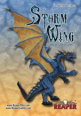 Reaper Miniatures Boxed Sets - Stormwing, Blue Dragon - RPR-10023