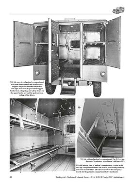 Монографія "US WWII and Korea Dodge 3/4-ton 4x4 WC-54 and WC-64 (KD) Ambulance" Michael Franz (Tankograd technical manual series #6035)