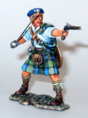 54 мм Молодой шотландец с пистолетом