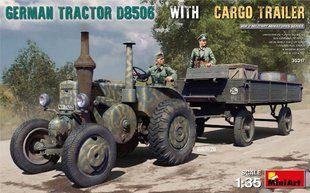 1/35 Трактор Lanz Bulldog D8506&zwnj; з причепом та двома фігурами (Miniart 35317), збірна модель