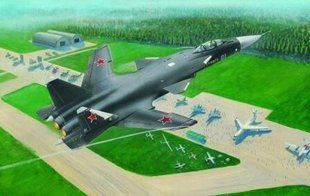 1/144 Сухой Су-47 (С-37) Беркут реактивный истребитель (Trumpeter 01324) сборная модель