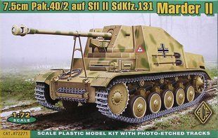 1/72 Sd.Kfz.131 Marder II германская самоходная артиллерийская установка (ACE 72271), сборная модель