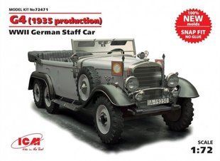 1/72 Автомобиль Mercedes G4 1935 года, серия Сборка без клея (ICM 72471), сборная модель
