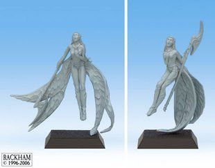 Daikinee Sylphs, миниатюры Confrontation (Rackham DASP01), сборные металлические неокрашенные