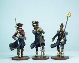 54 мм (1:32) French Imperial Guard Grenadiers 1812 (Russian Winter) (3 фигуры)