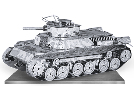 Chi Ha Tank, сборная металлическая модель 3D-пазл (Metal Earth 3D MMS202)
