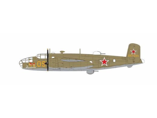 1/72 B-25C/D Mitchell американский бомбардировщик (Airfix A06015A), сборная модель