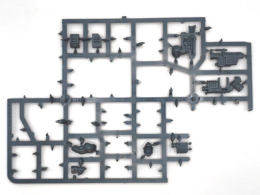 Деталі з набору Militarum Auxilia Bullgryns, Warhammer (Games Workshop)