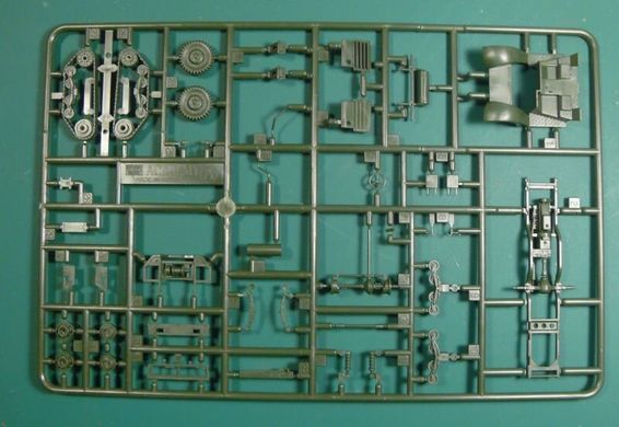 1/72 M3 полугусеничник + 1/4-т джип-амфибия Seep + Harley-Davidson WLA (Academy 13408)