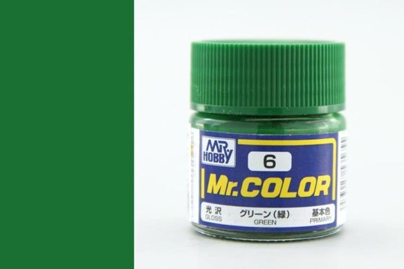 Mr. Color C006 Green Зеленый, нитро 10 мл