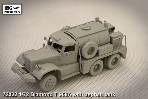1/72 Diamond T 968A армейский автомобиль с цистерной асфальта (IBG Models 72022)