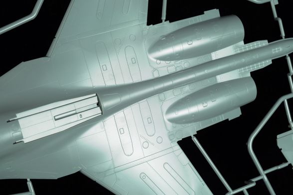 1/48 Сухой Су-27 реактивный истребитель, новая разработка 2021 года NEW TOOL (Great Wall Hobby L4824), сборная модель