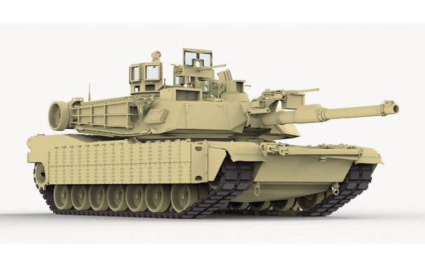 1/35 Танк M1A2 SEP Abrams TUSK I/TUSK II, модель з інтер'єром (Rye Field Model RM-5026), збірна модель
