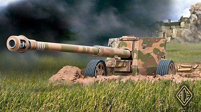 1/72 Pak-43/41 німецька 88-мм протитанкова гармата (ACE 72215), збірна модель