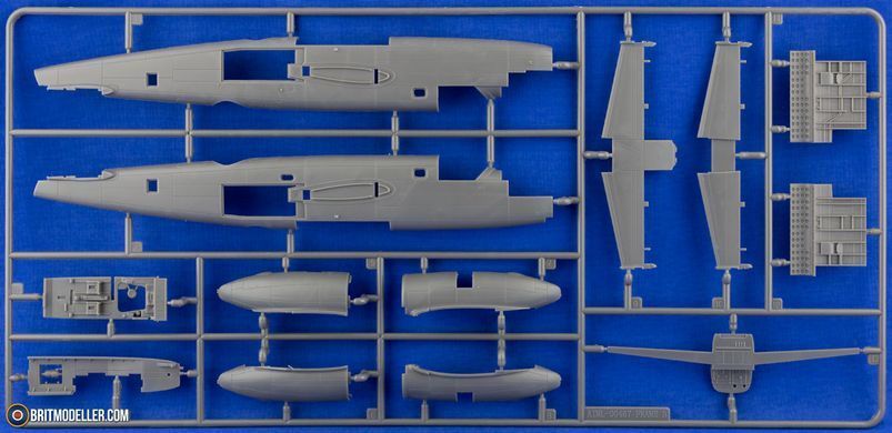 1/72 B-25C/D Mitchell американский бомбардировщик (Airfix A06015A), сборная модель