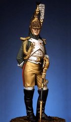 54 мм Офицер драгун имперской гвардии, 1806-15 года