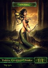 Snake #2 Token Magic: the Gathering (Токен) GnD Cards