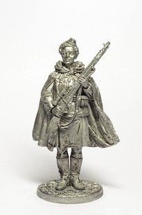 54 мм Снайпер 528-го стрелецького полку Наталія Ковшова, СРСР 1942 року (EK Castings WWII-6), колекційна олов'яна мініатюра