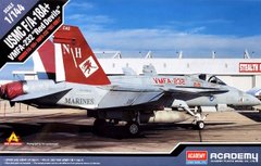 1/144 Літак USMC F/A-18A+ Hornet ескадрилії VMFA-232 "Red Devils" (Academy 12627), збірна модель