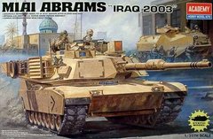 1/35 M1A1 Abrams американський танк, Ірак 2003 року (Academy 13202), збірна модель