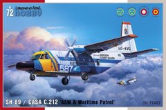 1/72 Самолет SH 89 / CASA C.212 "ASW and Maritime Patrol" (Special Hobby SH72402), сборная модель