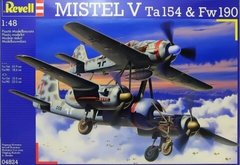1/48 Mistel V: Ta-154 + Focke-Wulf Fw-190 (Revell 04824)