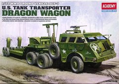 1/72 M26 Dragon Wagon американский тяжелый транспортер (Academy 13409), сборная модель