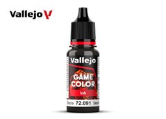 Сепия инк, 18 мл (Vallejo Game Color 72091 Sepia Ink) акриловая краска-проливка